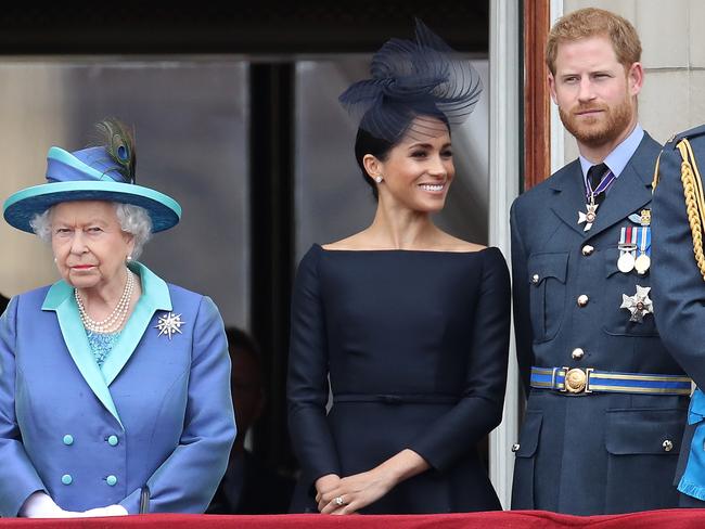 New claims have surfaced about Harry and Meghan’s decision to use the late Queen’s nickname. Picture: Chris Jackson/Getty Images