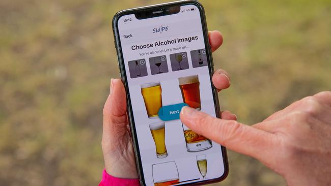 Apps are a great way to work out where you sit on the drinking spectrumPicture: Jason Edwards