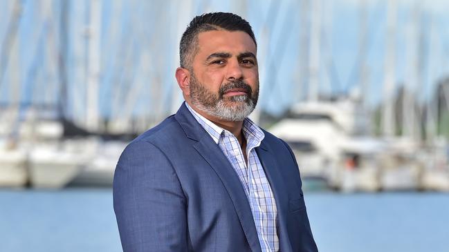 Justin Mohamed is living proof that, no, Anthony Albanese doesn’t just want a ‘modest’ change – a kind of Aboriginal-only parliament he calls the Voice. Picture: Stephen Harman