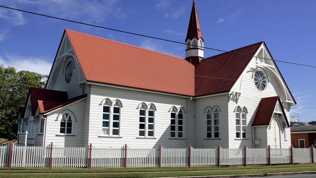 The incident occurred on the Sandgate waterfront opposite the former Baptist Church. Picture: James Robertson