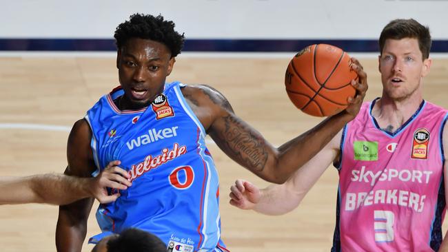 Robert Franks wants his Adelaide 36ers to lift the tempo on the run home to the playoffs. Picture: Mark Brake/Getty Images)