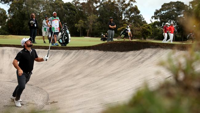 Roberto Diaz of Mexico at The Metropolitan Golf Club in 2018. Picture: Mark Dadswell