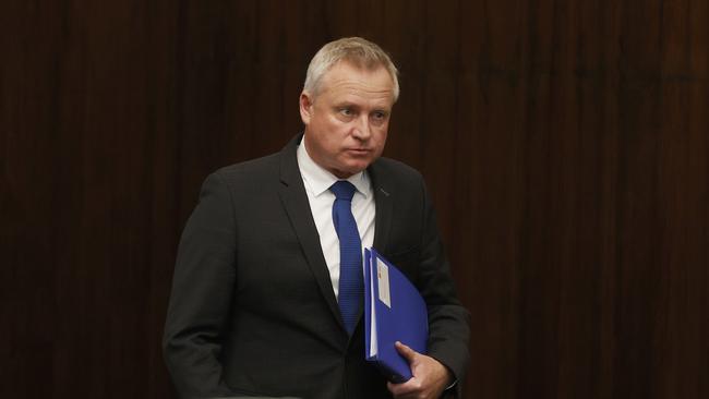 Independent senator said he will only support the Liberals if Mr Rockliff stays in power. Picture: Nikki Davis-Jones