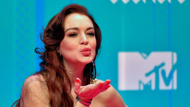 Lindsay Lohan. Picture: Ander Gillenea/AFP