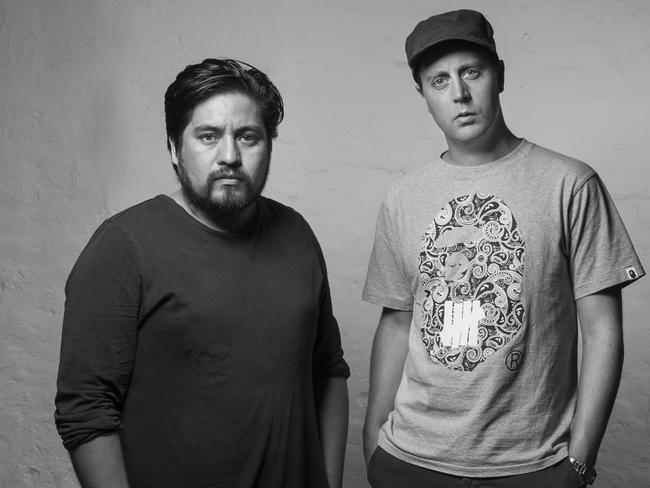 Babekuhl creative director Patrick Santamaria (left) and director Billy Ryan. Picture: Calypso Paoli