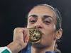 Controversial boxer Khelif wins gold medal bout