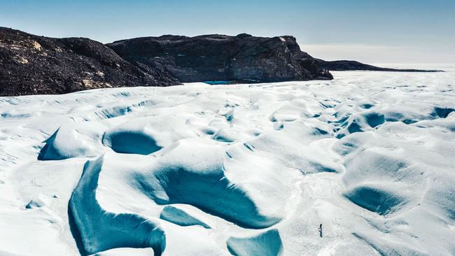 The frozen waves of the Southern Ocean. Picture: Tom Parker