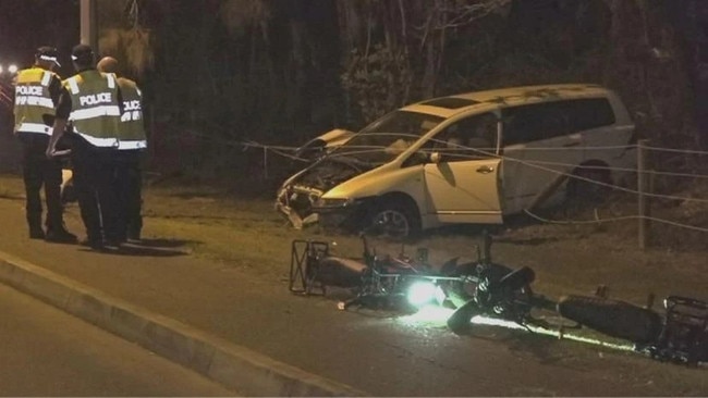 A man has been charged after a horror crash at Robina Town Centre on October 23, 2024. Picture: 7News