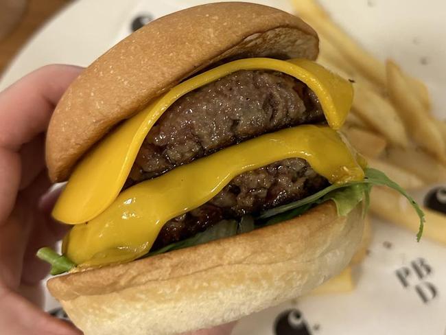 Vegan burger and chicken nuggets you’d easily mistake for Macca’s. Picture: news.com.au/RebekahScanlan