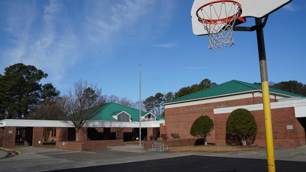 Richneck Elementary School in Newport News, Virginia. Picture: Jay Paul/Getty Images North America/AFP