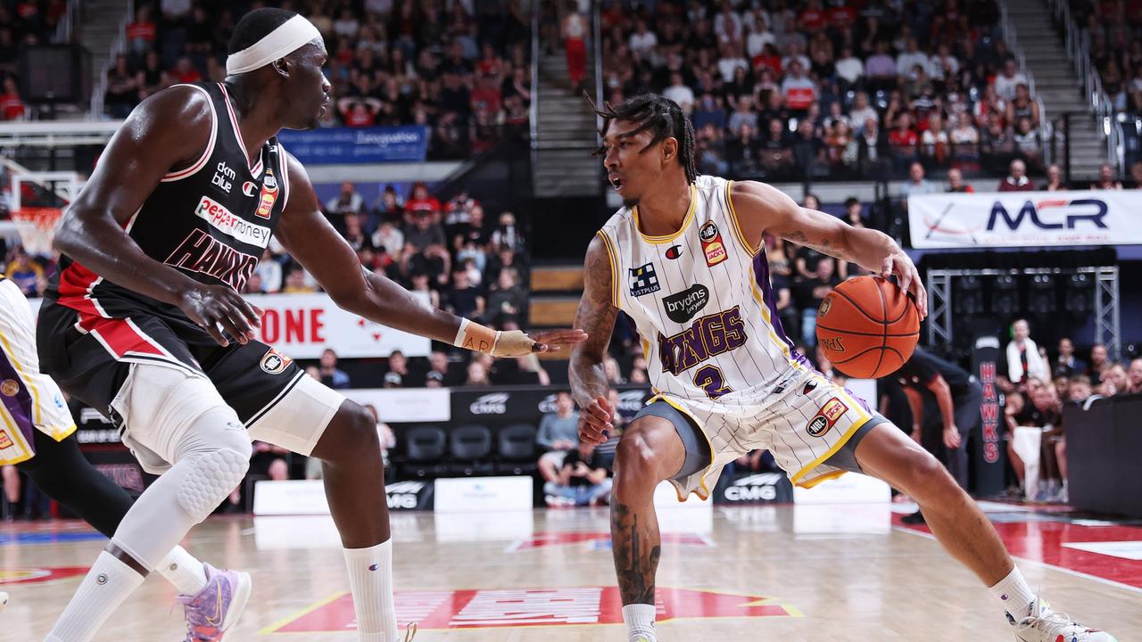 Jaylen Adams dominated the scoring for the Sydney Kings. Picture: Mark Metcalfe/Getty Images