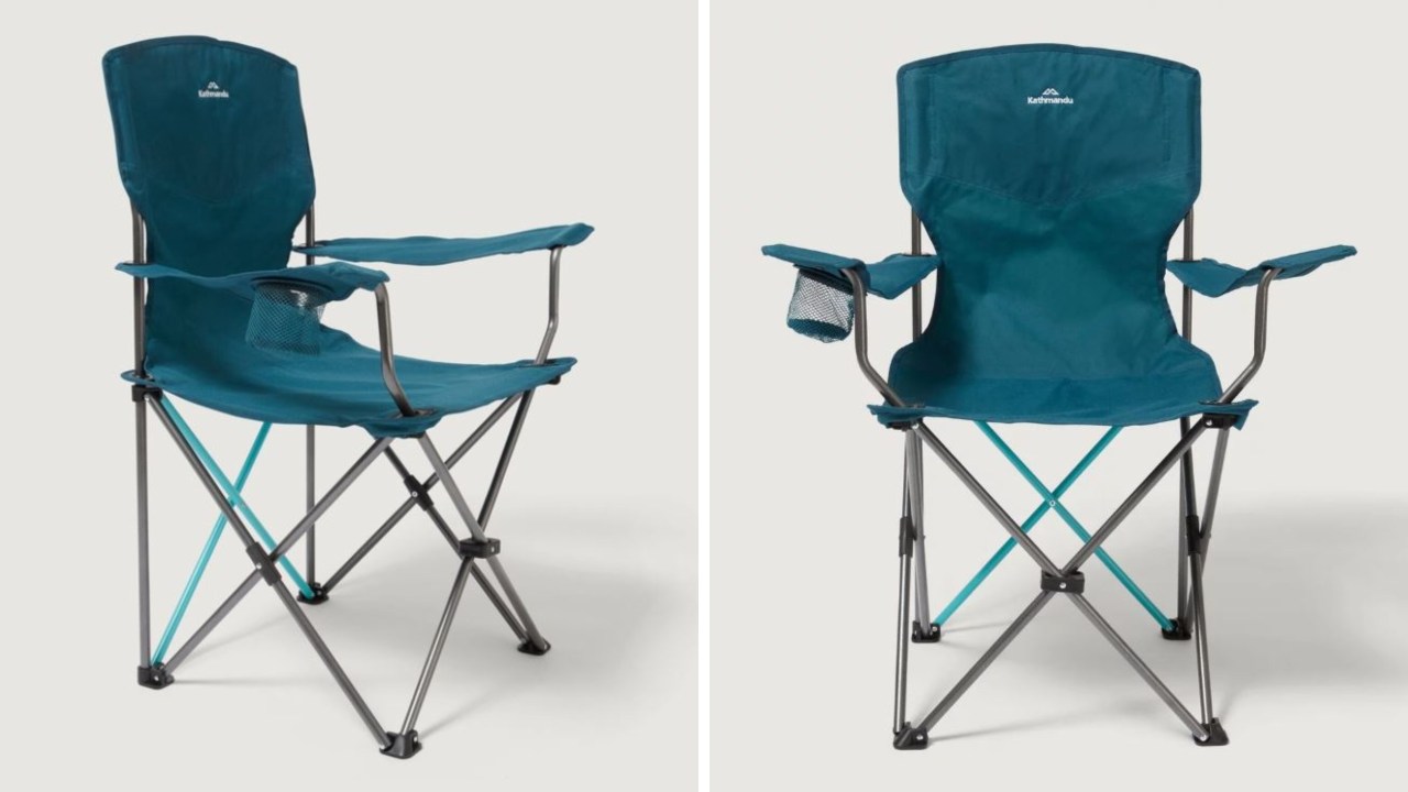 Kathmandu Roamer Portable Folding Chair. Picture: Kathmandu