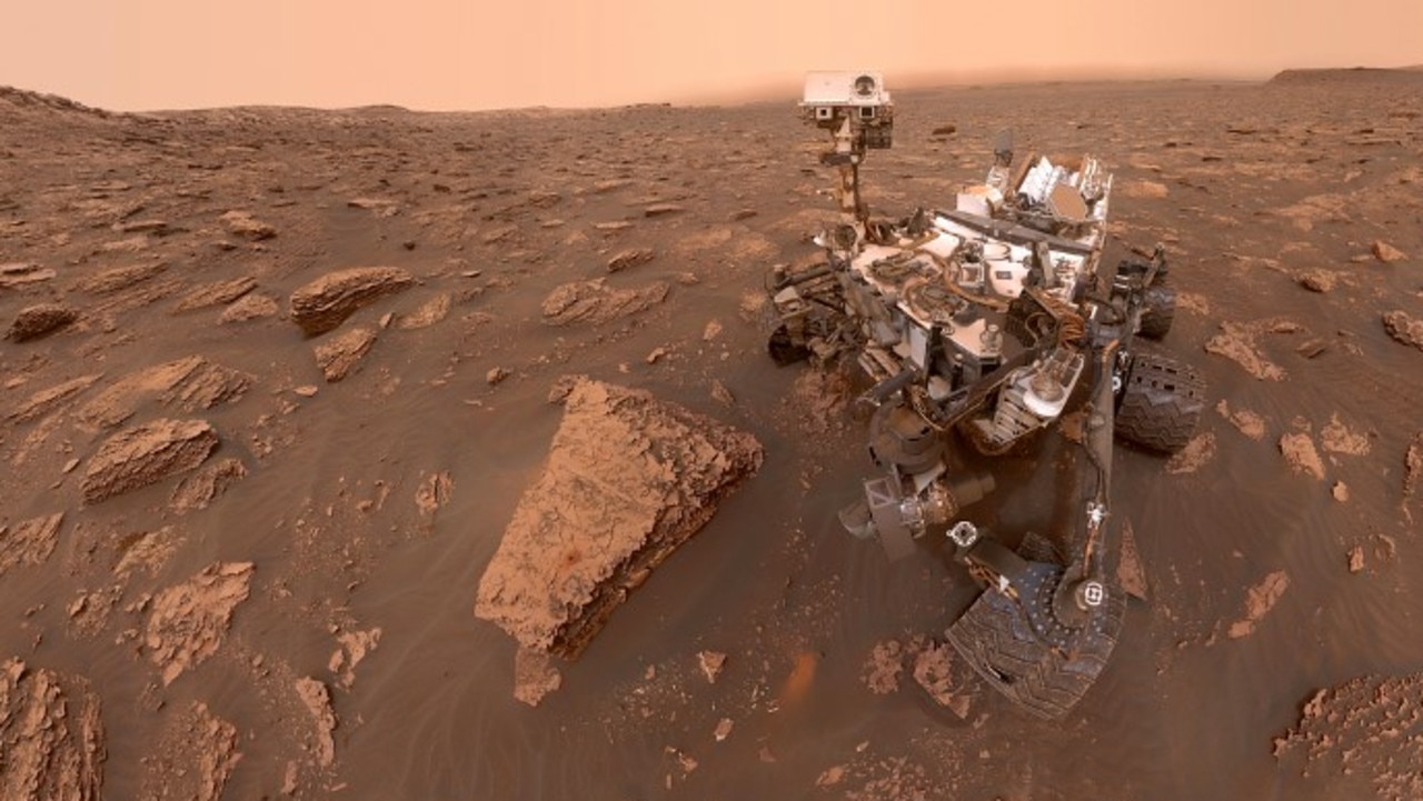 Curiosity, a Mars rover exploring the Gale crater and Mount Charp. Picture: NASA/MSL