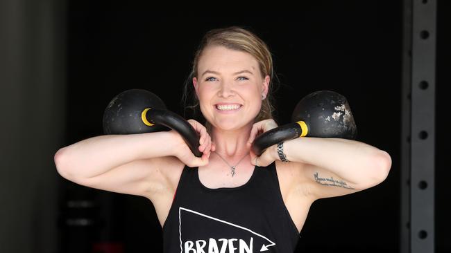 Simone Brazel came second in the best personal trainers of Newcastle. (AAP Image/Sue Graham)