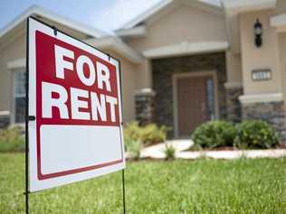 For Rent sign in front of new house. Picture: KentWeakley