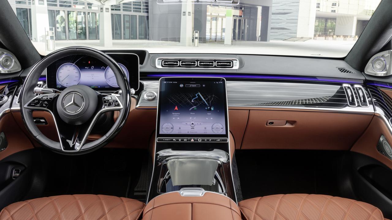 Cutting-edge tech is a huge feature of the new S-Class.