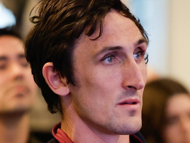 MELBOURNE, AUSTRALIA - SEPTEMBER 26: Oscar McInerney of the Lions is seen during the 2024 Grand Final Entertainment Media Opportunity at Melbourne Cricket Ground on September 26, 2024 in Melbourne, Australia. (Photo by Dylan Burns/AFL Photos via Getty Images)