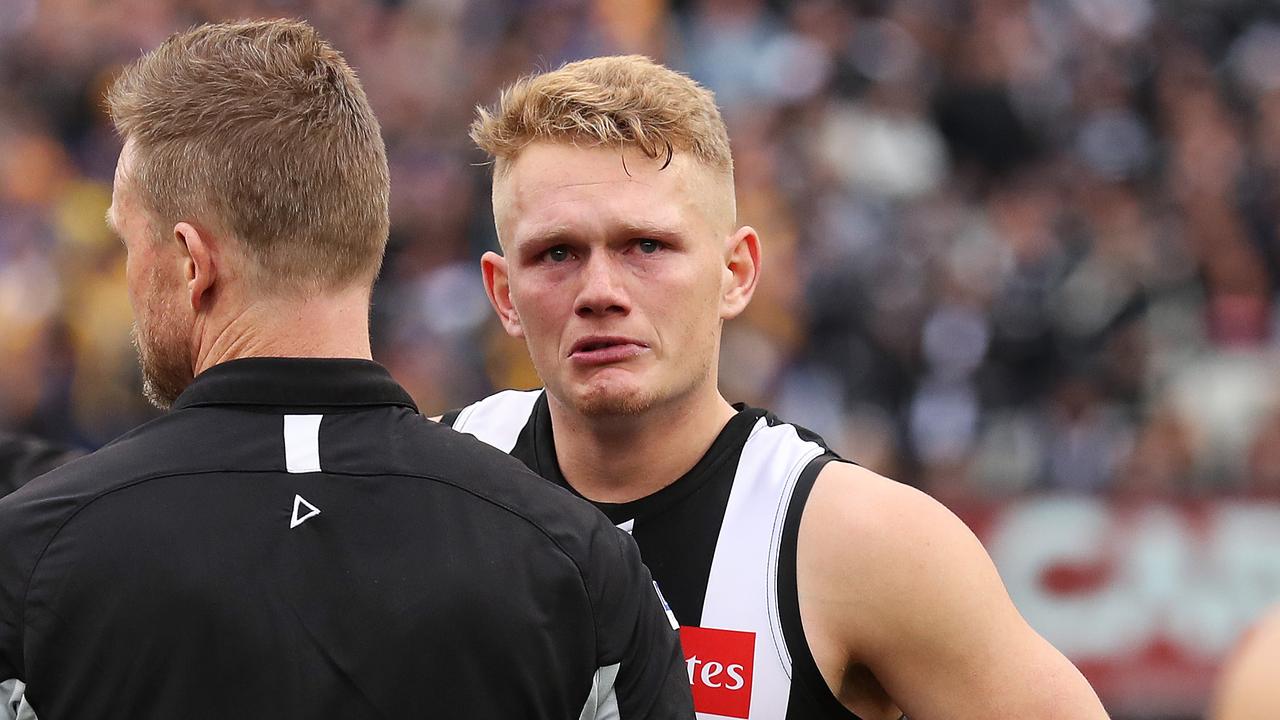 Treloar after the 2018 loss. Picture. Phil Hillyard