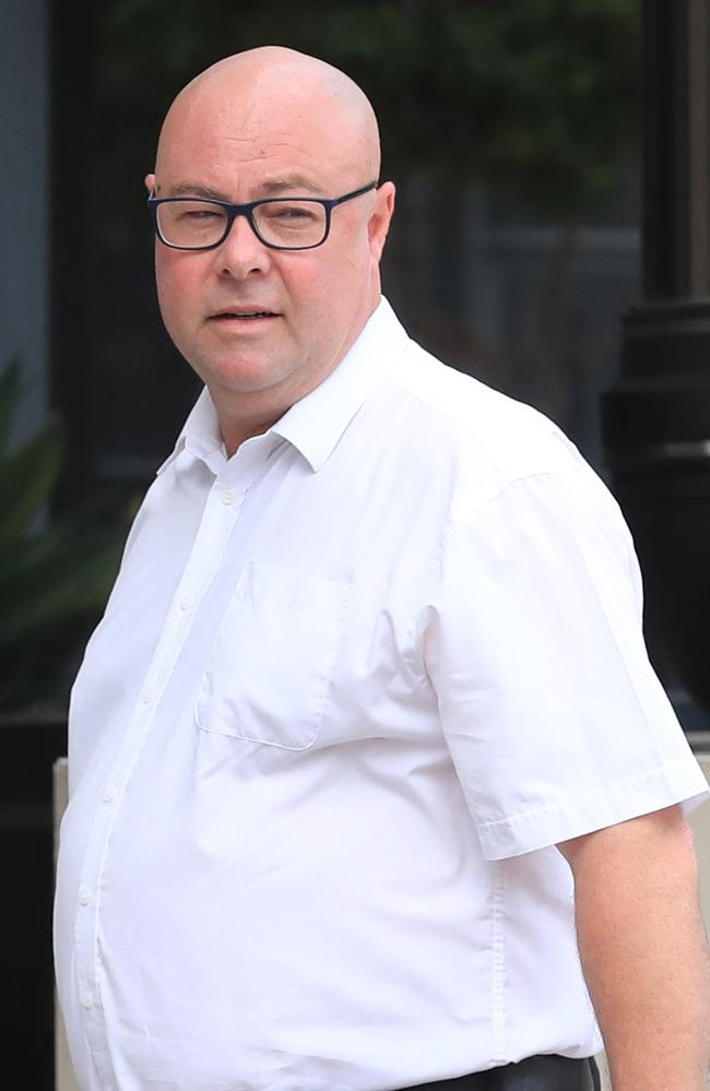 Daniel Gregory Mctiernan arrives at Southport Local Court accompanied by family members. Picture: NewsWire/ Scott Powick