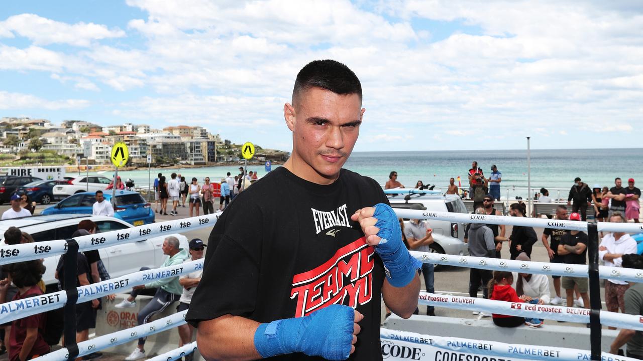 Tszyu looks just as ready. Picture: No Limit Boxing / Brett Costello