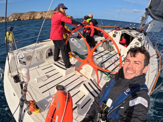 Mary-Ann Harvey steers clockwork as the team prepares for the big race from Sydney to Hobart on Christmas Day.