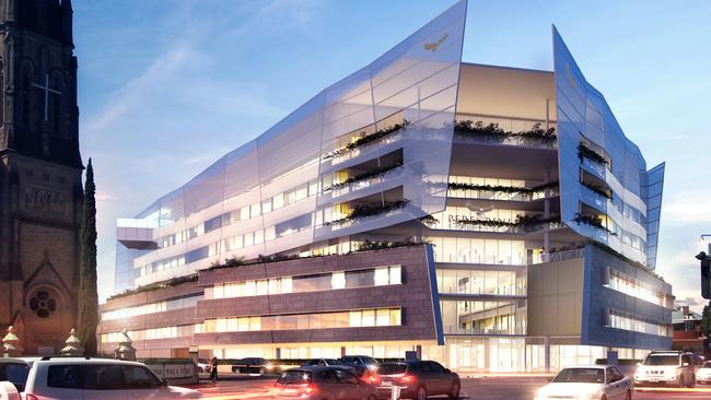 An artist’s impression of the Peregrine Corporation’s redeveloped head office in Kensington. Picture: Supplied