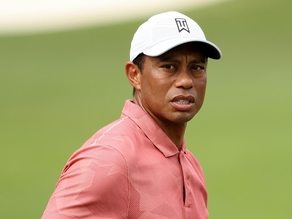 Tiger Woods is still in hospital. Picture: AFP