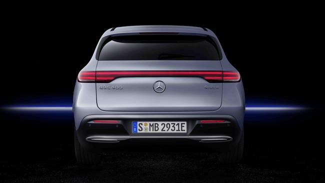 The EQC shares a similar look to the GLC SUV.