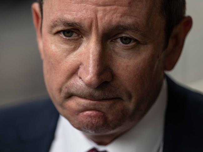 One of Mark McGowan’s children is in a serious condition with Covid-19. Picture: NCA NewsWire / James Gourley