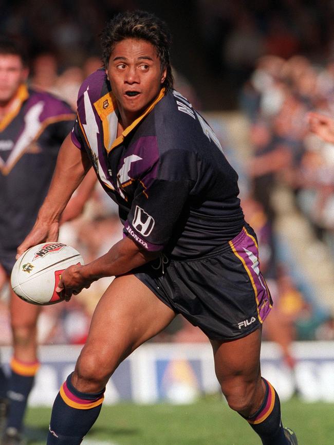 Tawera Nikau played 53 games for Melbourne between 1998-99.