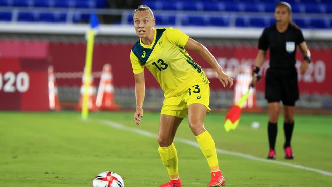 Tameka Yallop is the 10th-most capped player in Matildas history. Picture: Adam Head