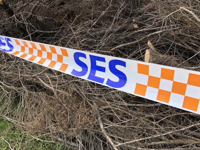 SES tape. State Emergency Services. Generic SES photos.