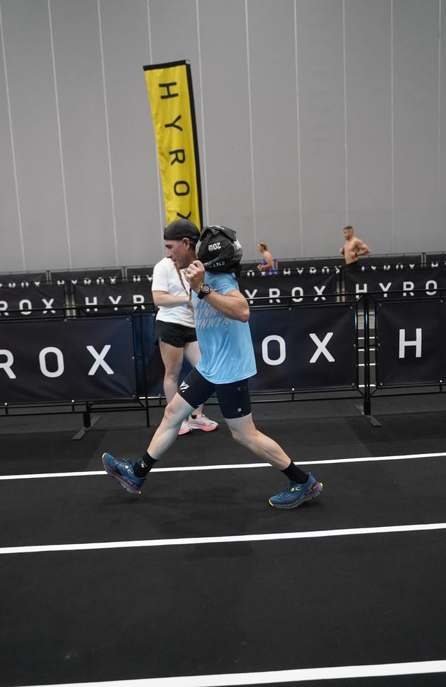 10000 athletes put their fitness to the test in a massive Hyrox competition this weekend (14-15 Dec) at Melbourne Exhibition and Convention Centre. Picture Valeriu Campan