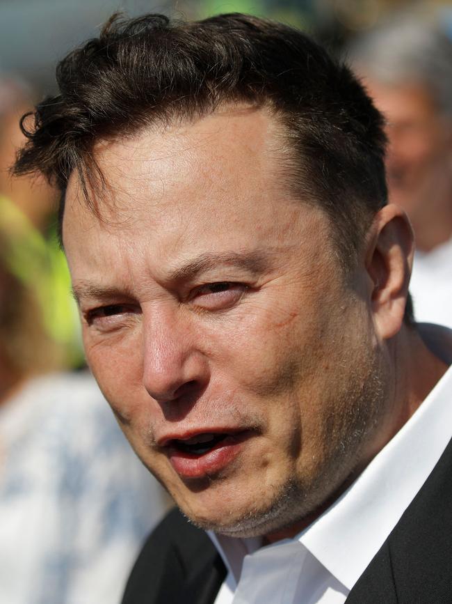 Elon Musk. Picture: AFP