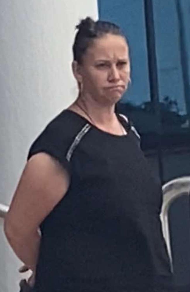 Tanya Pluckhahn leaving Maroochydore Courthouse on February 21, 2025.