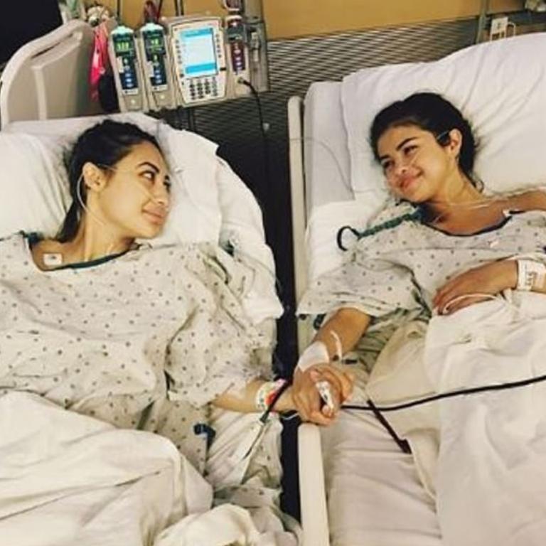 Selena got her transplant from friend Francesca Raisa three years ago