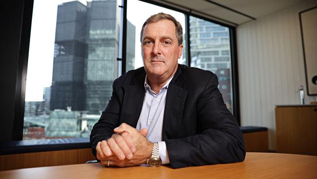 Platinum Asset Management's new CEO Jeff Peters at their office in Sydney. Picture: Adam Yip