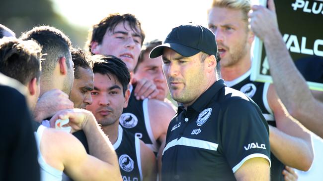 Looking at the ladder boys, we can still make it. Picture: Dean Martin/AAP