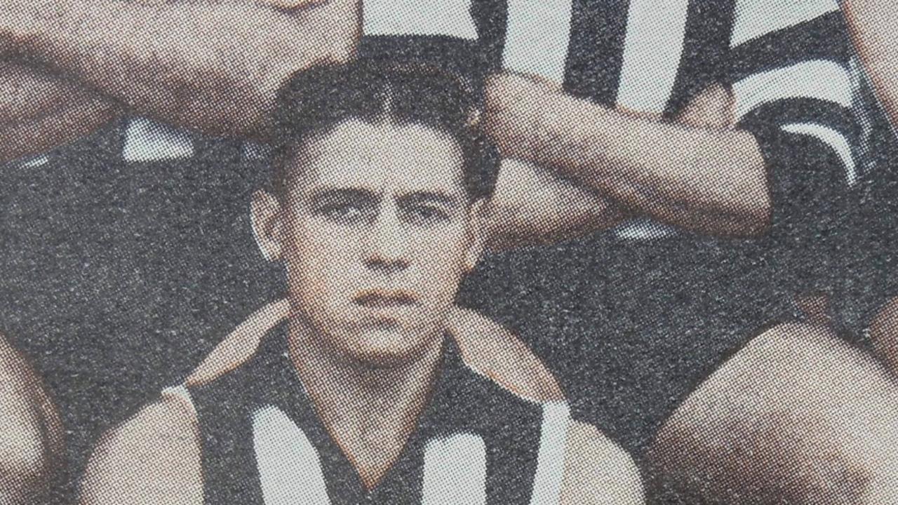 WWII solder Norm Le Brun pictured during his time at Collingwood.