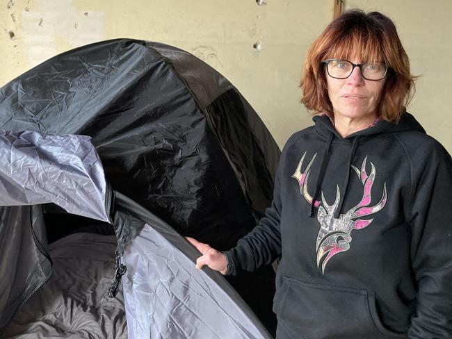 Families with ‘no option’ but to sleep in tents, campervans