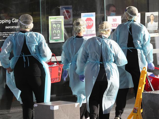 Aged care was one of the worst hit sectors during the COVID-19 pandemic. Picture: David Crosling/NCA NewsWire