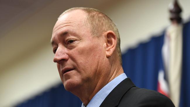 Senator Fraser Anning faces a ban from visiting Indonesia. Picture: AAP