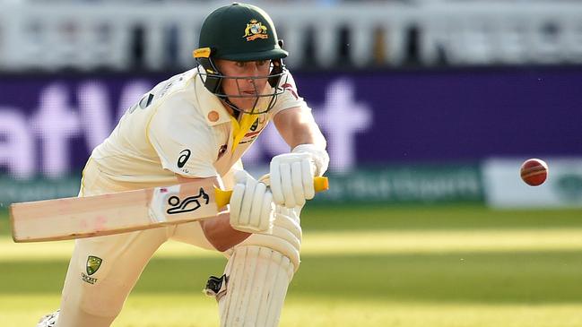 Marnus Labuschagne was impressive after coming into the side at short notice. Picture: AFP