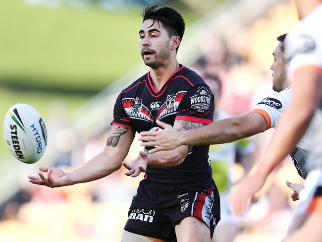 Don’t be put off by Shaun Johnson‘s poor score against the Tigers. Picture: Getty Images