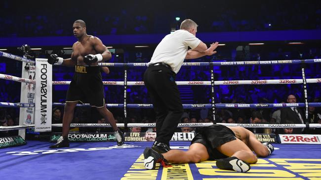 Daniel Dubois vs AJ Carter: World’s hardest puncher’s chilling KO ...