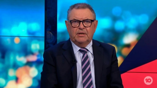 Steve Price has lashed out at viewers who are celebrating the demise of the show. Picture: 10.