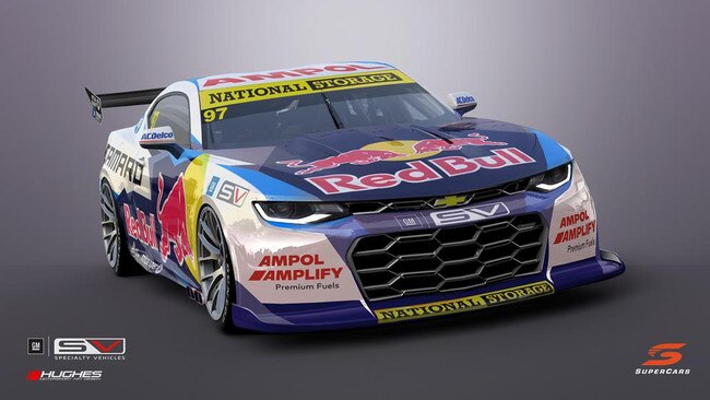 Supercars Gen3 Red Bull Camaro.