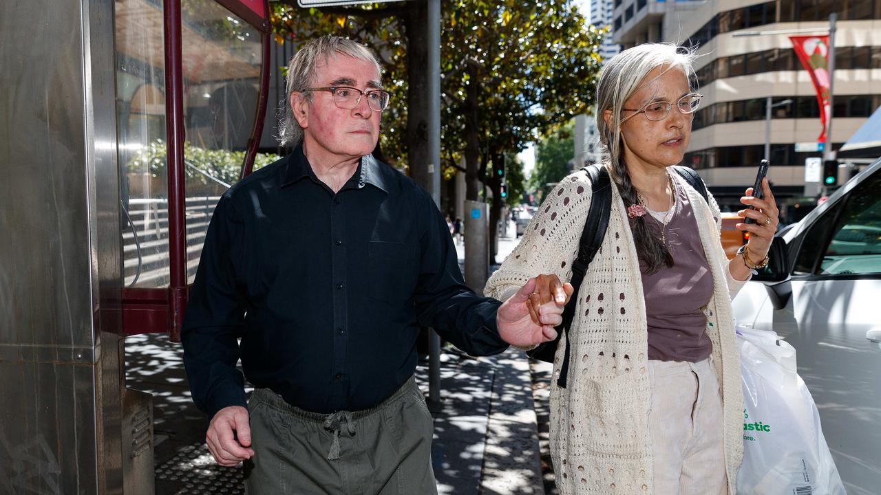 William Kamm and his wife Susan Mathison (right) have been accused of grooming a young girl. Picture: NewsWire / David Swift.