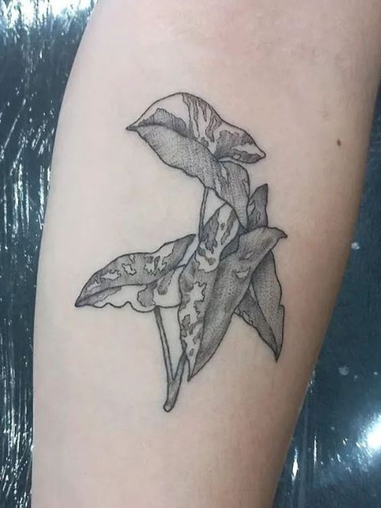 She enjoys tattooing cute and “witchy” designs. Picture: Instagram