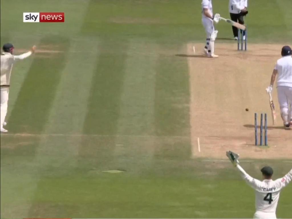 Alex Carey runs out Jonny Bairstow in an incident which reached Prime Minsterial levels.